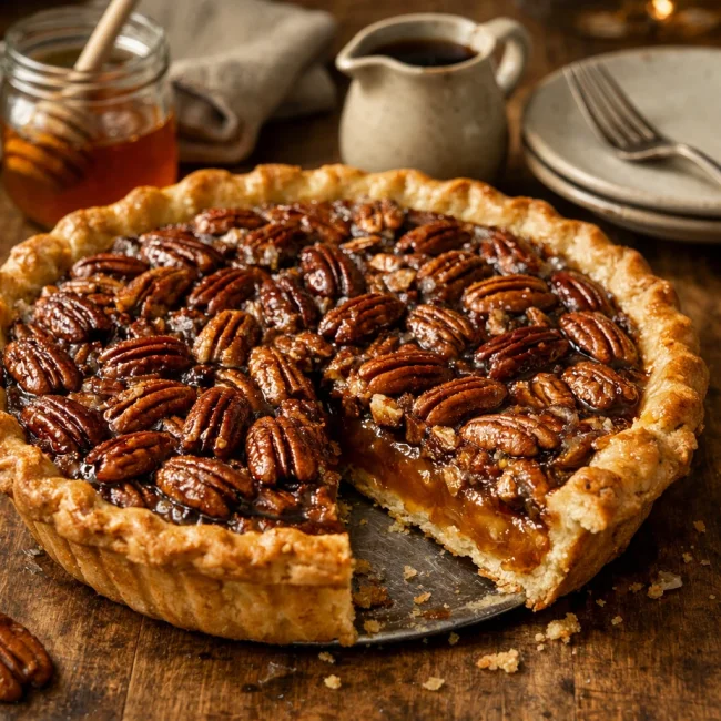 Honey Maple Pecan Pie