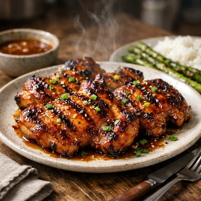 Honey Miso Grilled Chicken