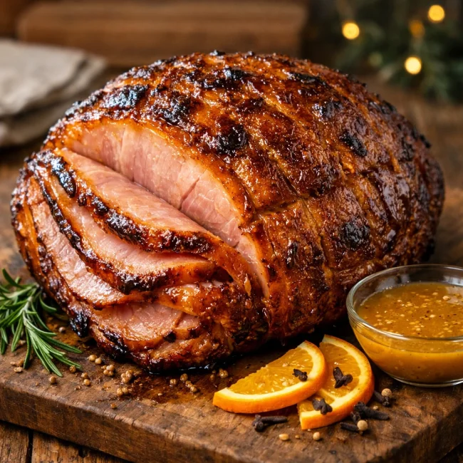 Honey Mustard Baked Ham