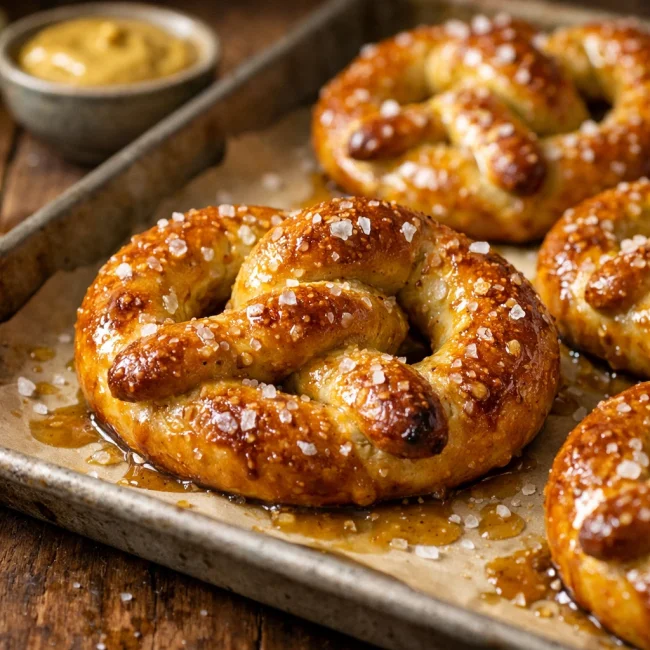 Honey Mustard Pretzels