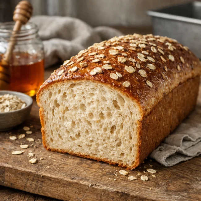 Honey Oat Fresh Yeast Bread
