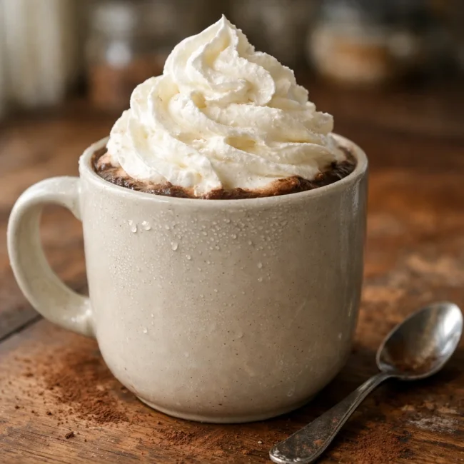 Hot Chocolate with Whipped Cream