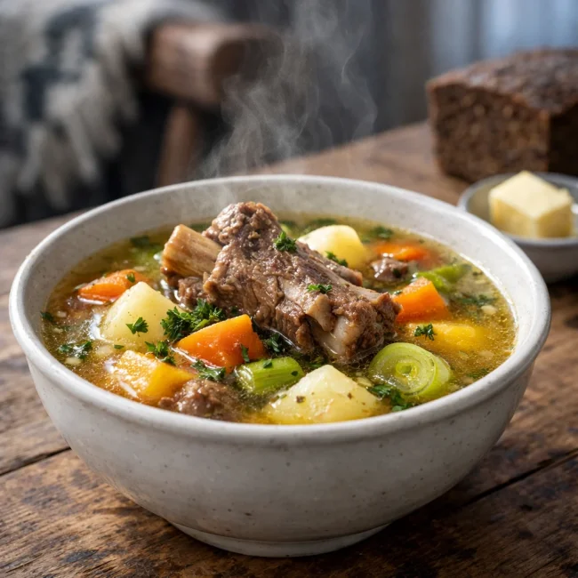 Icelandic Lamb Soup (Kjötsúpa)