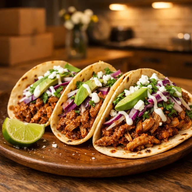 Instant Pot Pulled Pork Tacos