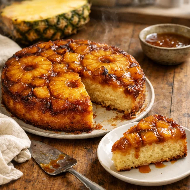Inverted Pineapple Delight
