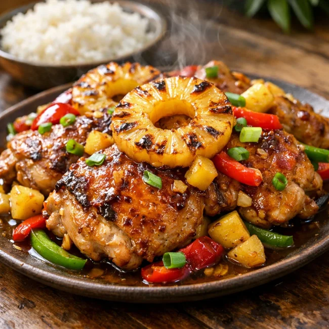 Island-Style Pineapple Chicken