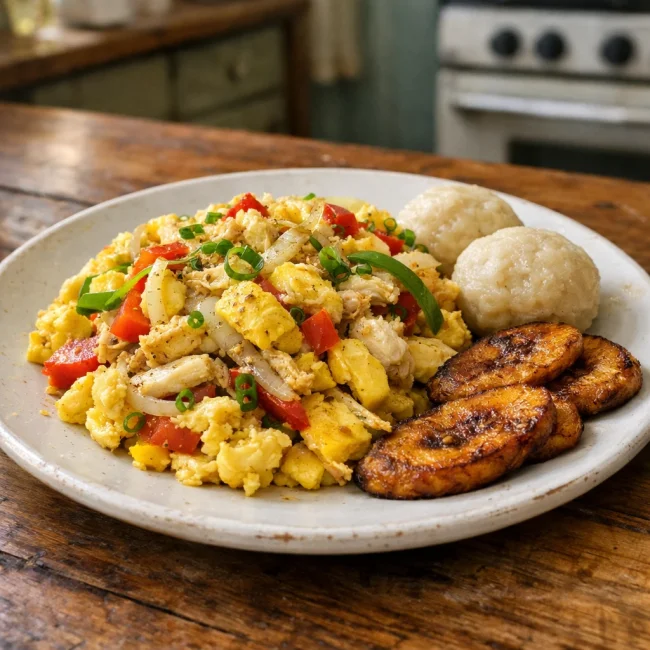 Jamaican Ackee and Saltfish