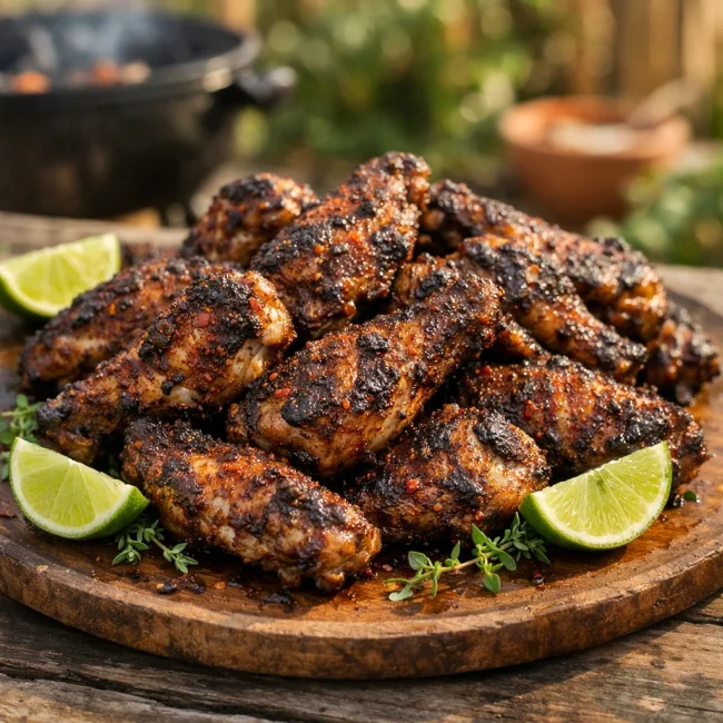 Jamaican Jerk Chicken Wings