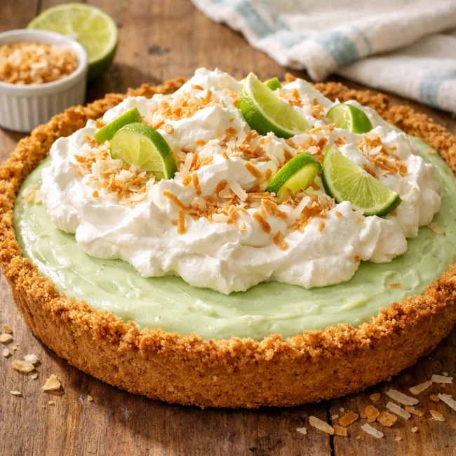 Key Lime Coconut Pie