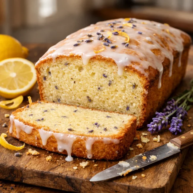 Lavender Lemon Pound Cake
