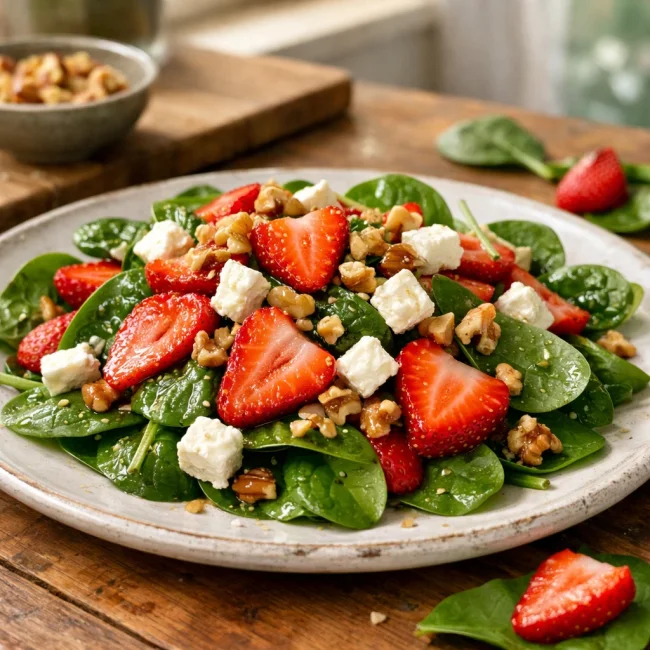 Leafy Strawberry Delight