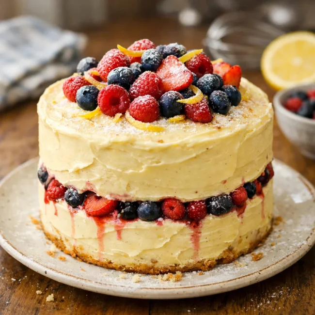 Lemon Berry Bliss Cake