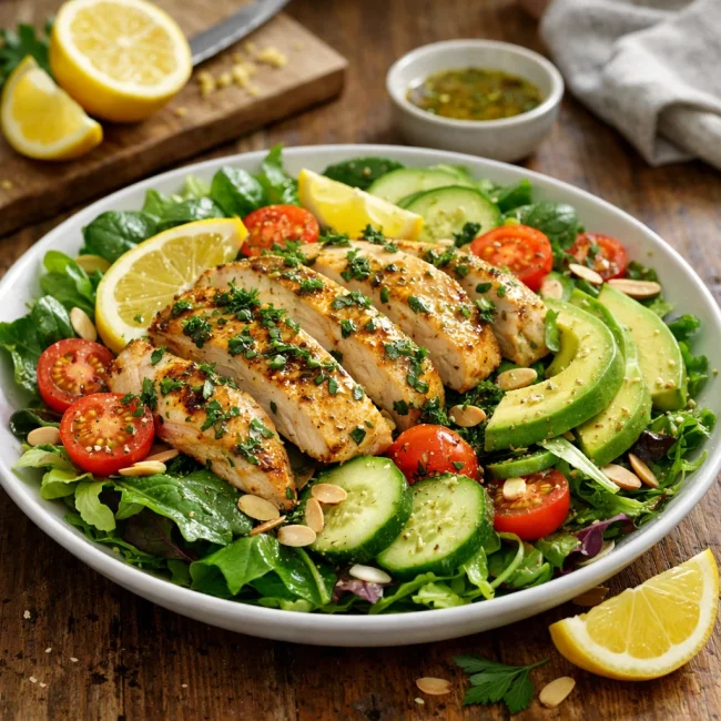 Lemon Herb Chicken Salad