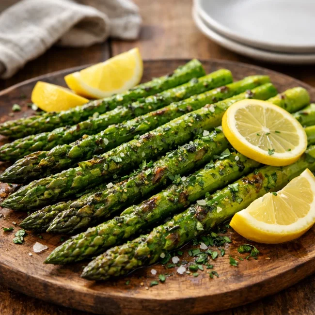 Lemon Herb Grilled Asparagus