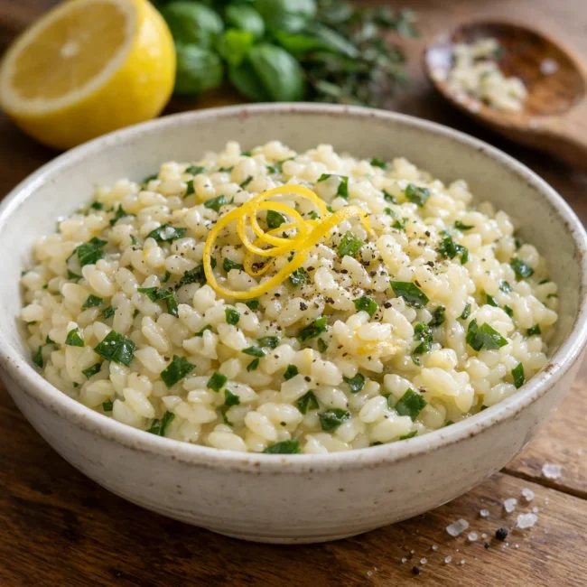 Lemon Herb Risotto