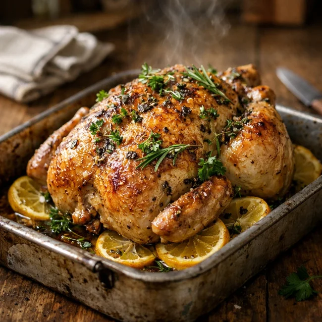 Lemon Herb Roasted Chicken