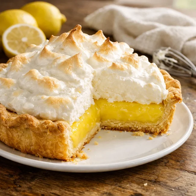 Lemon Meringue Cloud Pie