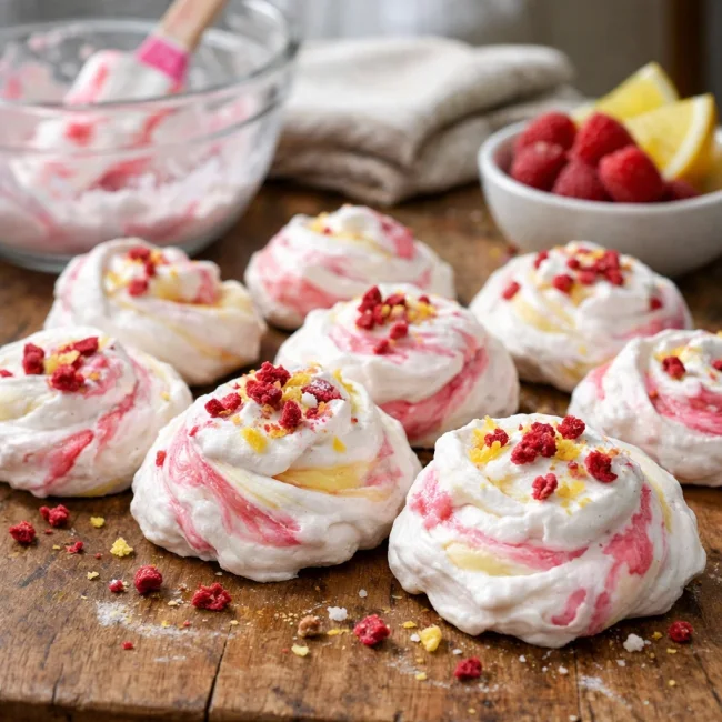 Lemon Raspberry Divinity Delight