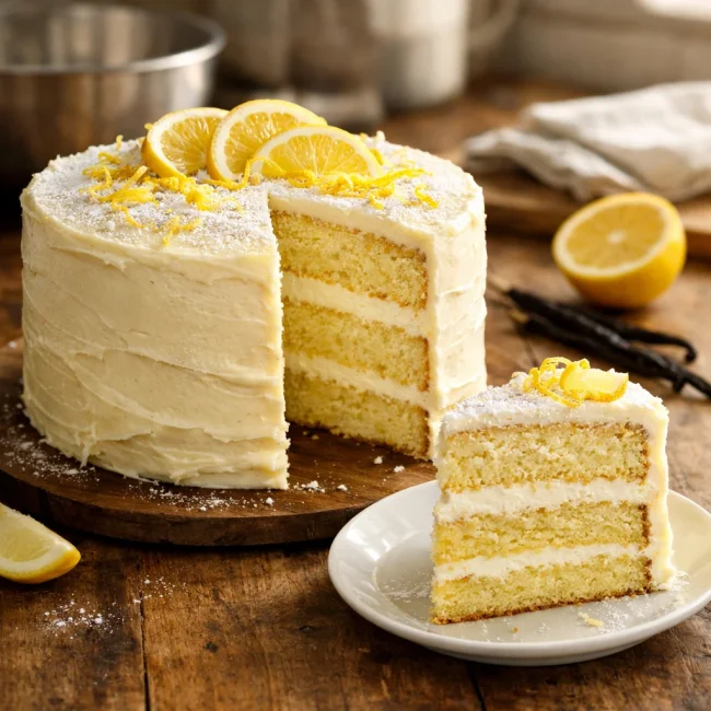 Lemon Vanilla Dream Cake