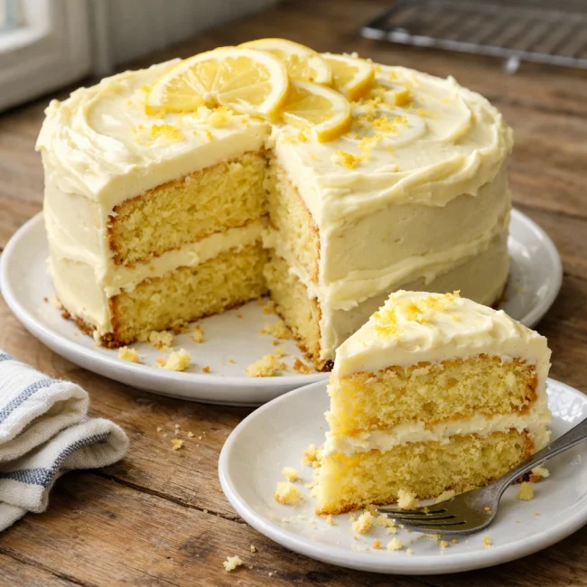 Lemon Velvet Cake