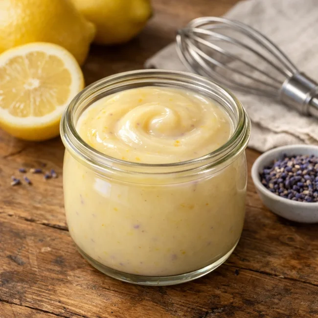 Luscious Lavender Lemon Curd