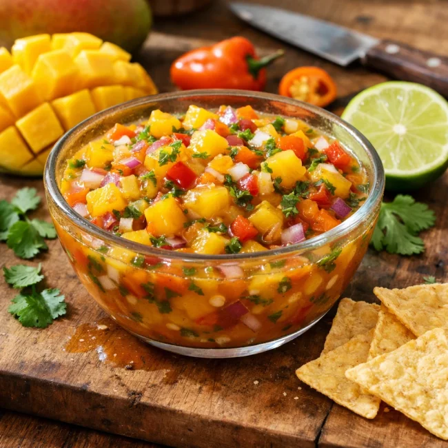 Magma Mango Habanero Salsa