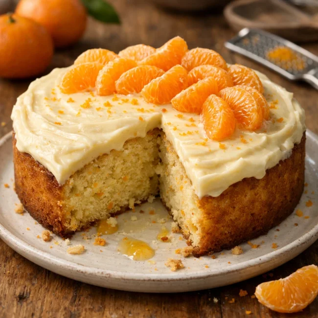 Mandarin Delight Cake