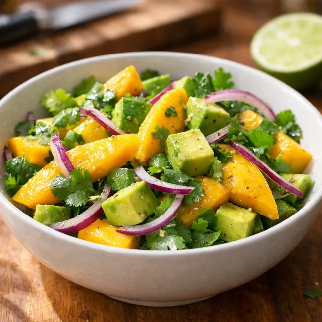 Mango Avocado Salad