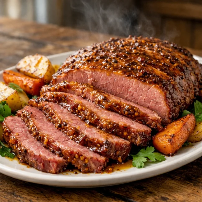 Maple & Mustard Corned Beef