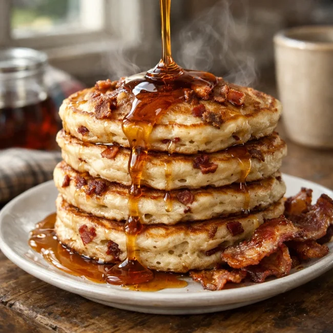Maple Bacon Pancakes