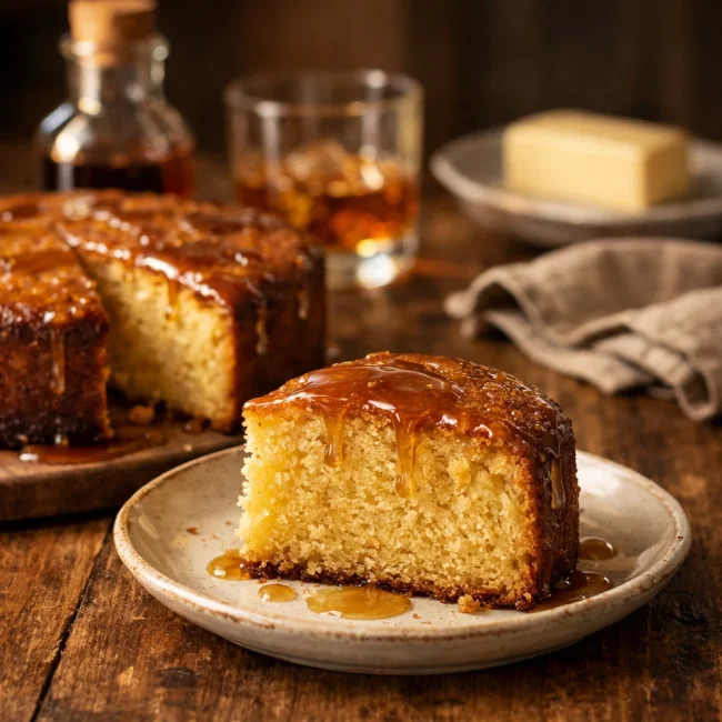 Maple Bourbon Butter Cake