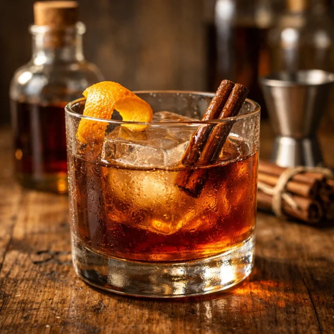 Maple Cinnamon Old Fashioned