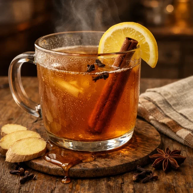 Maple Ginger Hot Toddy