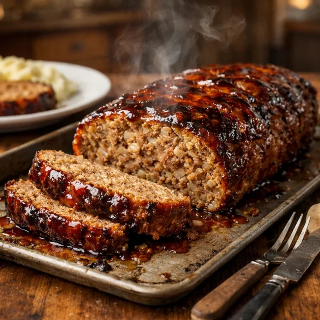 Maple-Glazed Brown Sugar Meatloaf