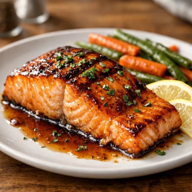Maple Glazed Salmon