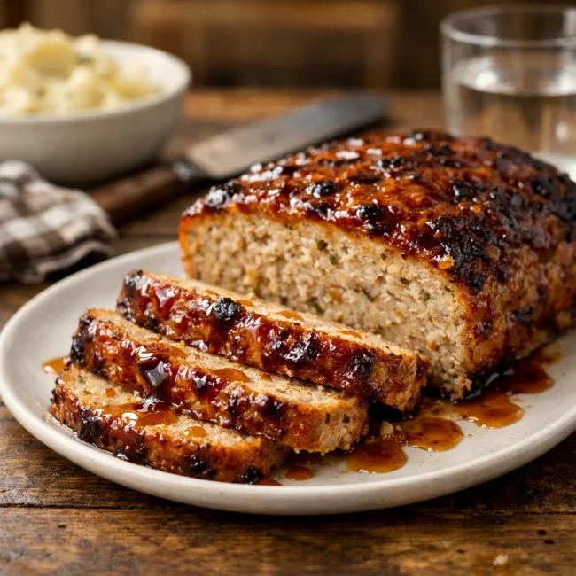 Maple-Glazed Turkey Meatloaf