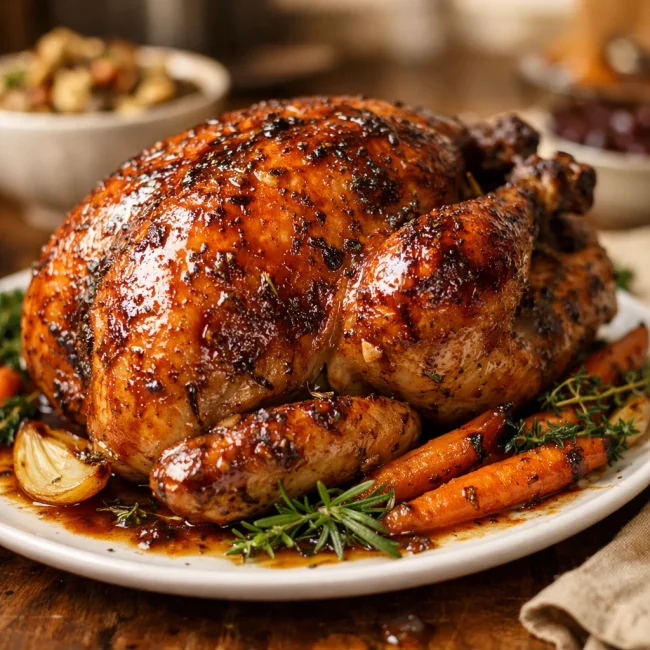 Maple Glazed Turkey