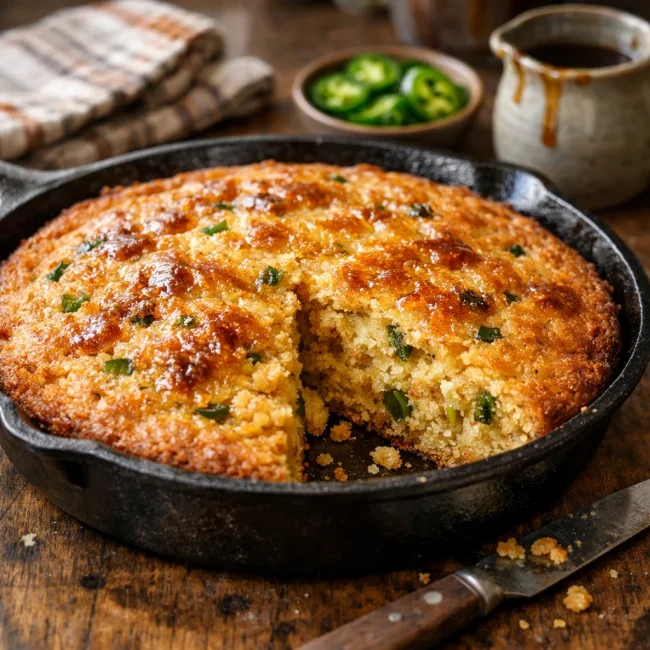 Maple Jalapeño Cornbread