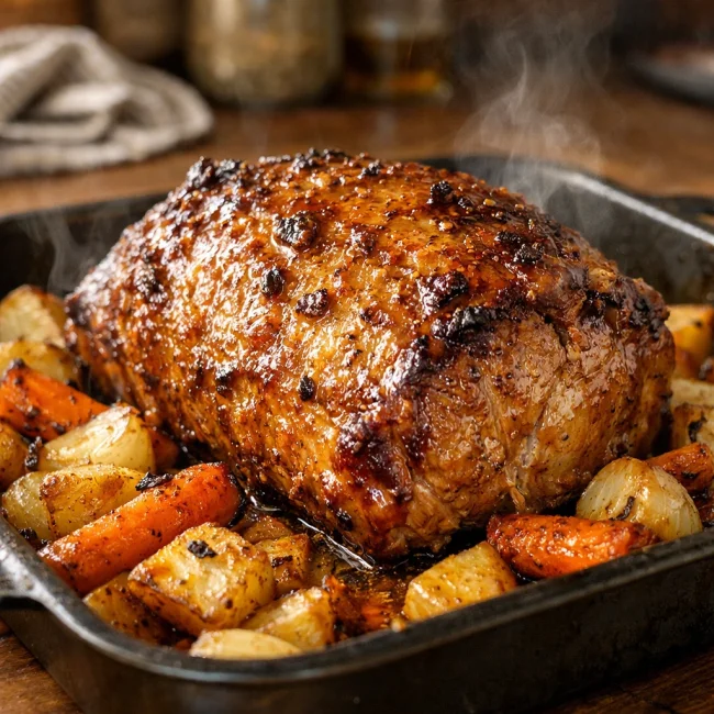 Maple Mustard Oven Roast
