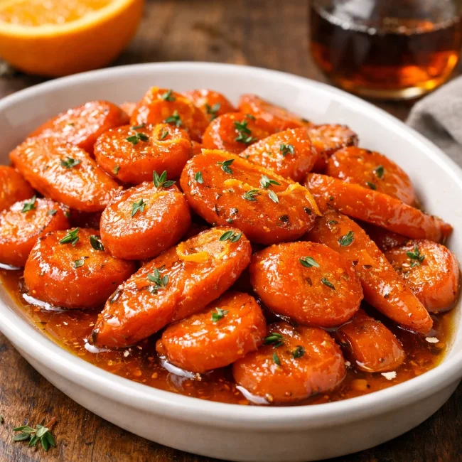Maple-Orange Candied Carrots