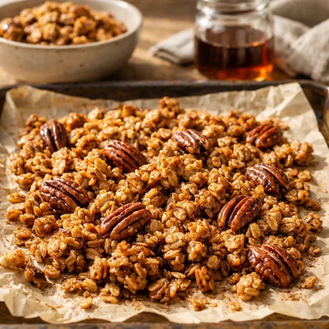 Maple Pecan Granola
