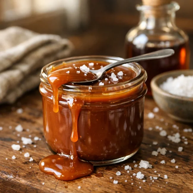 Maple Sea Salt Caramel Sauce