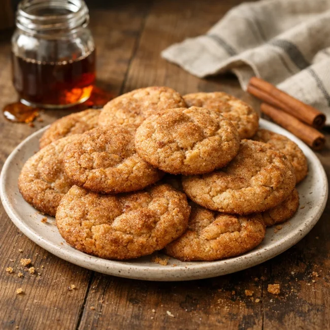 Maple Snickerdoodles