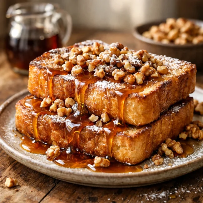 Maple Walnut French Toast
