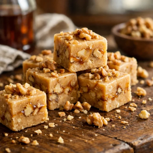 Maple Walnut Fudge