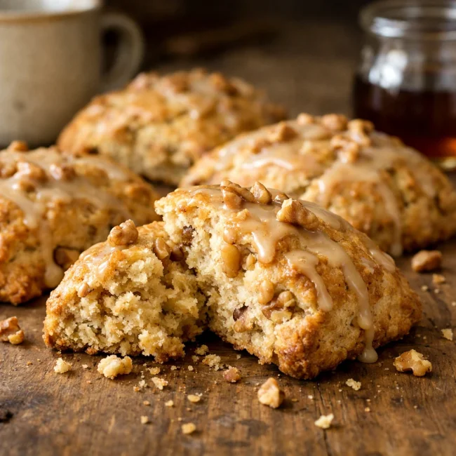 Maple Walnut Scones