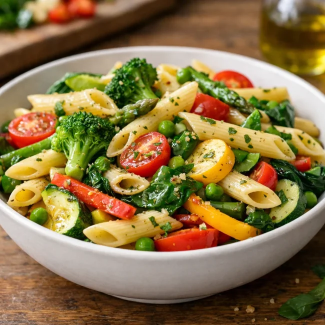 Marathon Runner's Pasta Primavera