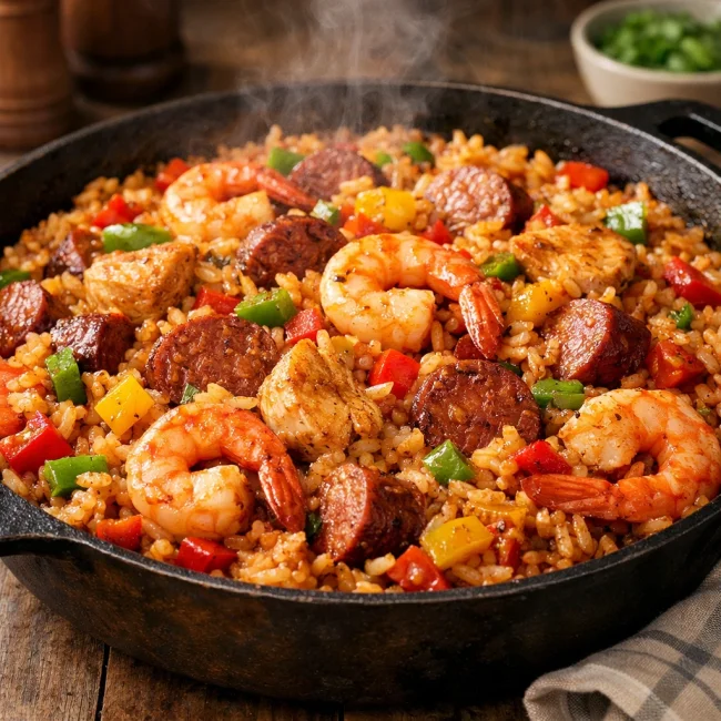 Mardi Gras Jambalaya