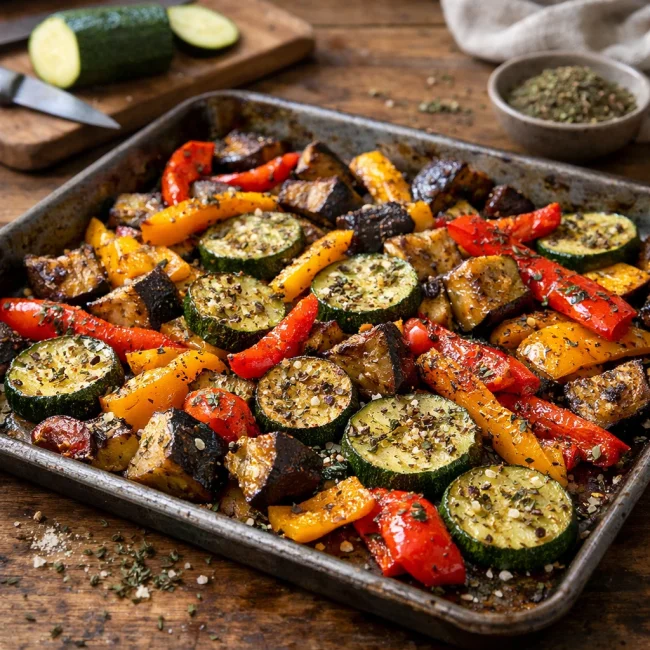 Marjoram-Seasoned Roasted Vegetables