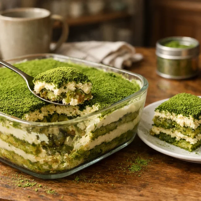 Matcha Tiramisu